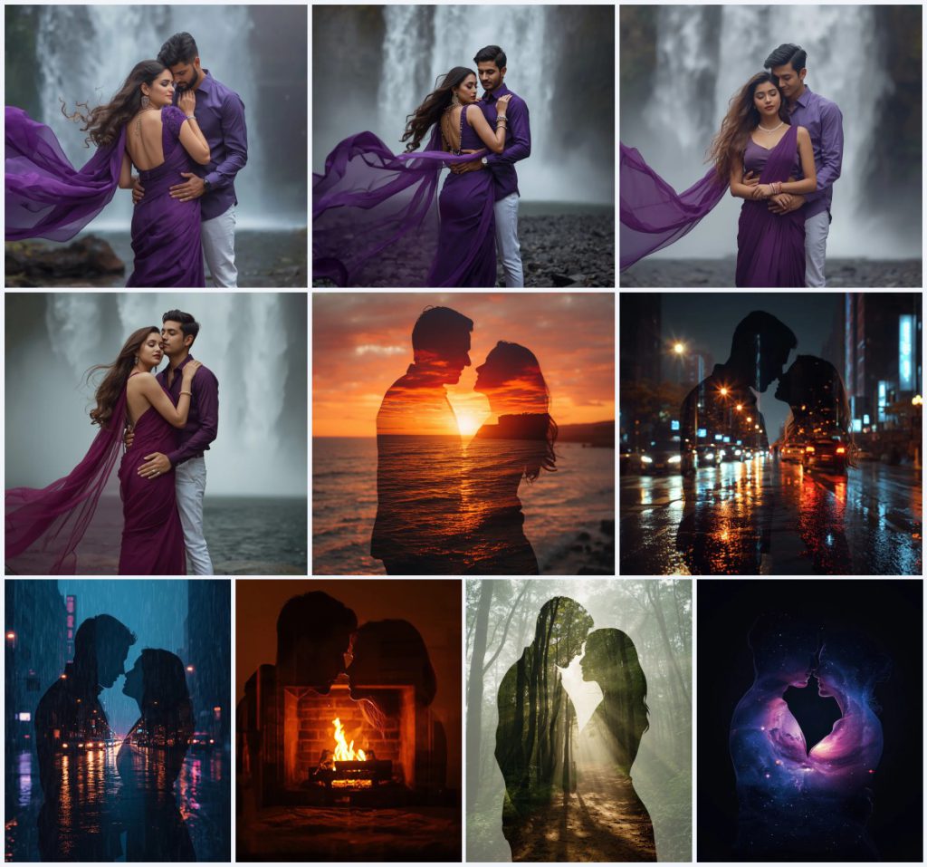 Best 10 Young Couple AI Prompts for Energetic City Exploration with Dynamic Angles